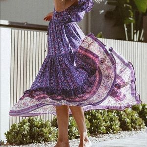 Spell Dahlia Bravehearts maxi skirt